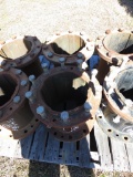 Set of Rear Tire Spacers: 72 Series Case IH Tractor