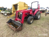 Mahindra 5010 MFWD Tractor s/n 1021438: Loader Backhoe Remaining Warranty 5