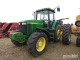 John Deere 7810 MFWD Tractor s/n RW7810D080127: C/A Rare IVT Trans. Joystic