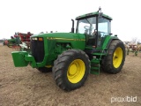 John Deere 8100 MFWD Tractor s/n RW8100P001969: Cab Powershift 4 Hyd. Remot