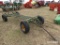 Pin Pull Trailer: Swivel Front Axle