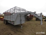 6x16 Livestock Trailer s/n 11WHS16275W283739 (No Title - Bill of Sale Only)
