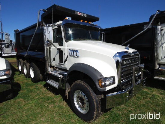 2019 Mack Granite GU713 Tri-axle Dump Truck, s/n 1M2AX07C9KM041248: MP8-455