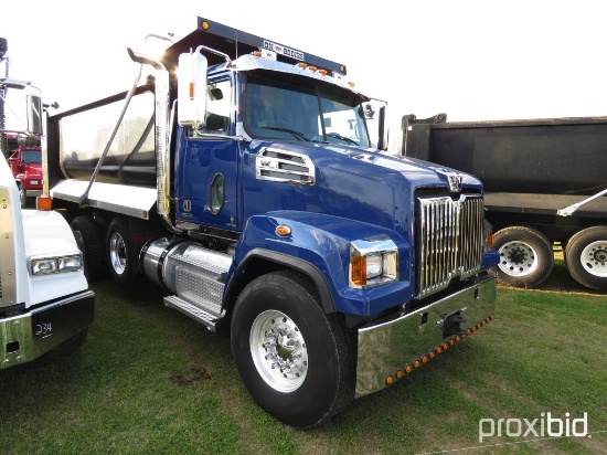 2016 Western Star Tri-axle Dump Truck, s/n 5KKMAVDV5GPHR6233 (Rebuilt Title)