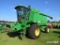 John Deere 9600 Combine, s/n H09600X665998: C/A, 30.5L-32 Front Tires, 14.9