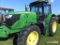 2014 John Deere 6140M MFWD Tractor, s/n 1L06140MAEH799652: Cab, Power Quad,