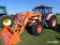 Kubota M125XDTC MFWD Tractor, s/n 54455: C/A, Loader w/ Bkt., Meter Shows 5