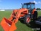 Kubota M100GX MFWD Tractor, s/n 50201: C/A, Loader