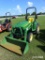 2015 John Deere 3032E MFWD Tractor, s/n 1LV3032EKFH715239: Hydro Stat, Fron