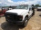 2010 Ford F350 Flatbed Truck, s/n 1FDWW3HR6AEA98495 (Salvage): 4-door, Auto