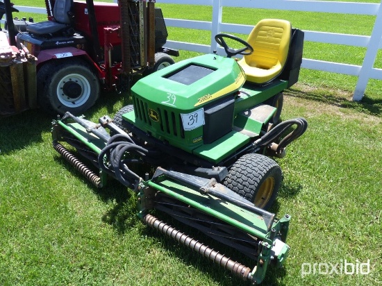 John Deere 2653A Pro Utility Mower, s/n 110465: Diesel, Meter Shows 1783 hr