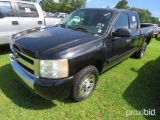 2007 Chevy Silverado Pickup, s/n 2GCEC19J271615582: Odometer Shows 185K mi.