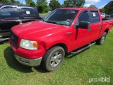 2005 Ford F150 4WD Pickup, s/n 1FTPW14515KE78092 (Title Delay): 4-door, Aut