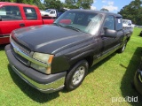 2004 Chevy 1500 Pickup, s/n 1GCEC19X14Z115906 (Title Delay): Ext Cab