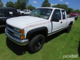 1997 Chevy 1500 4WD Pickup, s/n 1GCEK19M5VE262098 (Title Delay): Ext. Cab