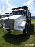 2015 Kenworth T800 Tri-axle Dump Truck, s/n 1NKDL40X7FJ441638: Cummins ISX1