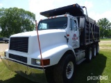 2000 International 2674 6x4 Tri-axle Dump Truck, s/n 1HTGLAET5YH691914: Cum