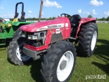 Mahindra 6500 MFWD Tractor, s/n PS2053: Meter Shows 471 hrs