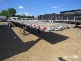 1994 Benson 42' Flatbed Trailer, s/n 1NUFT28Z7RMNA0387: Aluminum