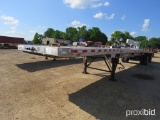 1997 Benson 48' Flatbed Trailer, s/n 1NUFT28Z5VMNA0172: Aluminum