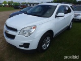 2012 Chevy Equinox, s/n 2GNA1DEK2C1143870 (Title Delay): Auto, 4-door, Odom