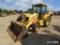 2005 New Holland LB75B 4WD Extendahoe, s/n 031054211: Encl. Cab, 4-in-1 Loa