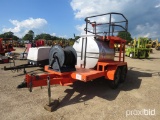 2007 Grun HM600 Hydro Seeder, s/n 080706: 600-gal., on T/A Trailer (No Titl