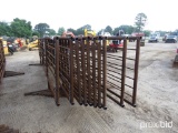 (10) Heavy-duty Stock Panels and (1) Gate: Panels are 24' Long, 66