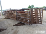 (10) Heavy-duty Stock Panels and (1) Gate: Panels are 24' Long, 66