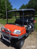 2014 Kubota RTV1140 4WD Utility Vehicle, s/n A5KD1HDAKE0032344 (No Title -