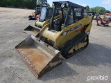 2013 Cat 259B3 Skid Steer, s/n YYZ04812: Canopy, Aux. Hydraulics, 2-sp., Jo