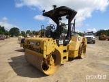 2007 Cat CB434D Tandem Drum Roller, s/n CNH00787