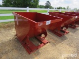 Heavy-duty 1.75 cu yd Self-dumping Hopper: 6000 lb. Cap.