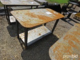 Heavy-duty 30x57 Welding Shop Table w/ Shelf