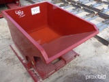 Standard-duty 1/2 cu yd Stackable Self-dumping Hopper: 4000 lb. Cap.