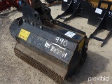 Bobcat 40MR Flail Mower, s/n U00522 for Skid Steer