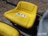 Yellow Tractor Seat: Universal, fits most Tractors, Lawn Mowers