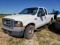 2005 Ford F250 Truck s/n 1FTNX20505ED06229: Showing 105K mi.