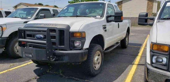 2009 Ford F250 Super-duty XL Pickup, s/n 1FTSX21559EA47339: 4wd, Gas Eng.,