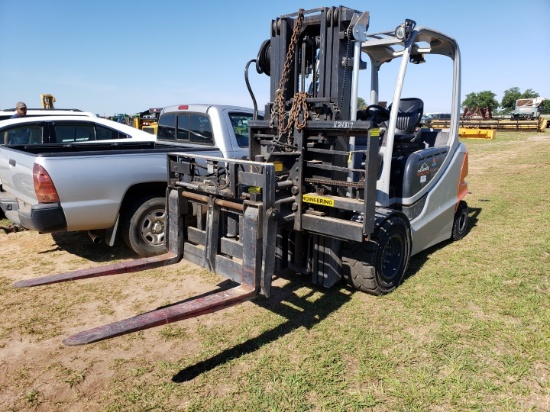 Linde RX60-40 Forklift s/n 516327A00087 w/ Charger