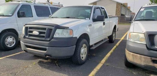 2005 Ford F150 XL Pickup, s/n 1FTRX14W98FB64413: 4wd, Gas Eng., 4-door Supe