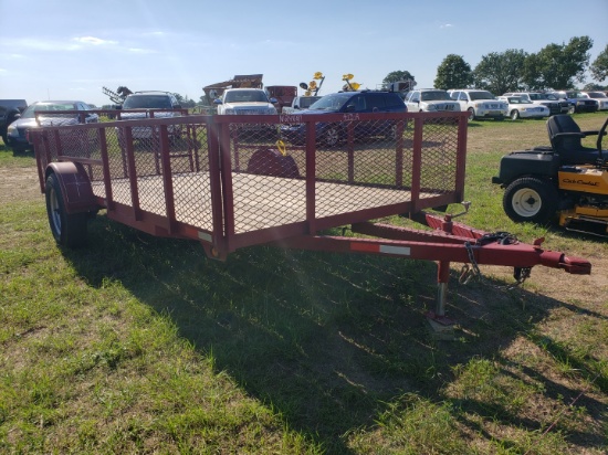 77x14 Flatbed Trailer s/n JH010917771435B77