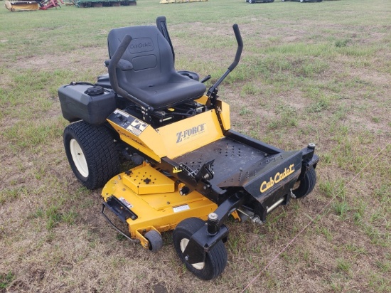 Cub Cadet Z Force 48" Mower, S/N - 17300Z20069, Hours - 211