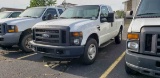 2008 Ford F250 Super-duty XL Pickup, s/n 1FTNX20538ED80202: 2wd, Gas Eng.,