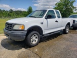 2002 Ford F150 XL Pickup, s/n 1FTRX18W02KD63083: 4wd, 4.6L V8 Gas Eng., 4-d