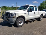 2004 Ford F250 Super-duty XL Pickup, s/n 1FTNX21L84EC07007: 4wd, 5.4L V8 Ga