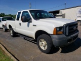 2006 Ford F250 Super-duty XL Pickup, s/n 1FTSX21576ED48495: 4wd, 5.4L V8 Ga