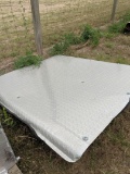 Diamond Plate Tractor Top