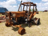 SALVAGE MF 393 Tractor (burnt)