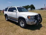 Toyota 4 Runner, White, Vin # JT3HN87R6Y0299940, Showing 324137 Miles